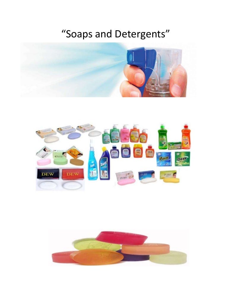 SOAPS & DETERGENTS