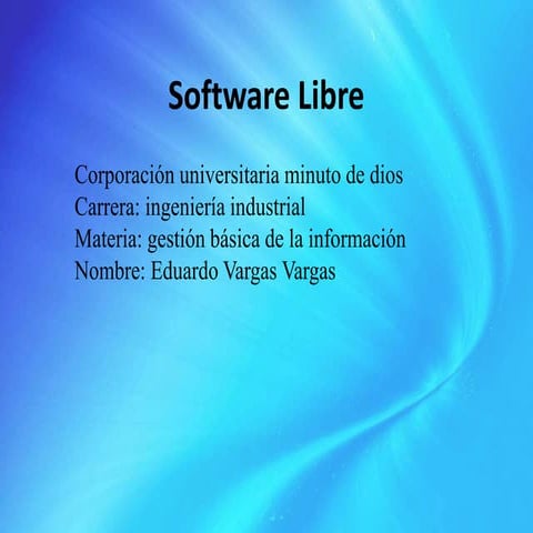 software libre