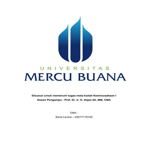 10. kewirausahaan, xena levina, hapzi ali, msdm, manajemen operasi dan produk...