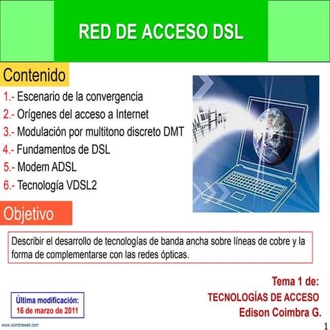 10.1 Red de acceso DSL