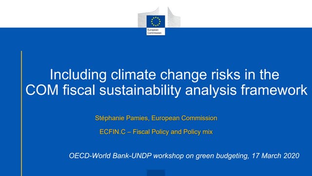 Session 3 Stephanie Pamies - European Commission