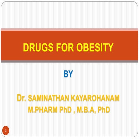 10. drugs for obesity