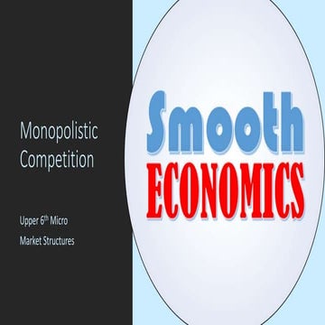 Monopolistic Competition