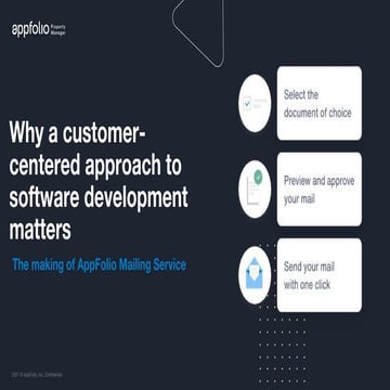 Importance of a customer-centered approach to software for association manage...