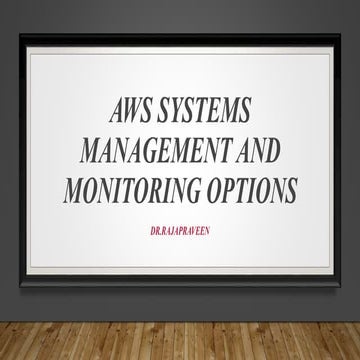 10.aws system management