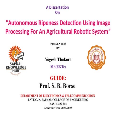 10. Autonomous Ripeness Detection Using Image Processing For An Agricultural ...