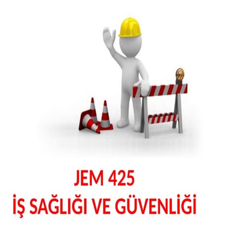 Kimyasallarla calismalarda saglik guvenlik onlemleri | PPT