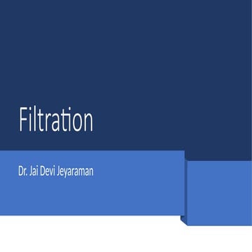 Comprehensive Overview of Water Filtration Techniques and Their ...