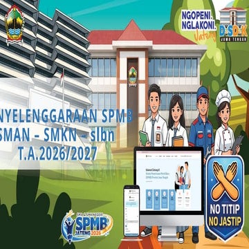 Comprehensive Guide to SPMB Implementation for SMAN, SMKN, and SLBN ...