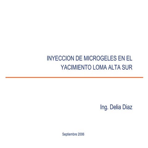 YPF-TIORCO LOMA ALTA SUR PRESENTATIO | PPT