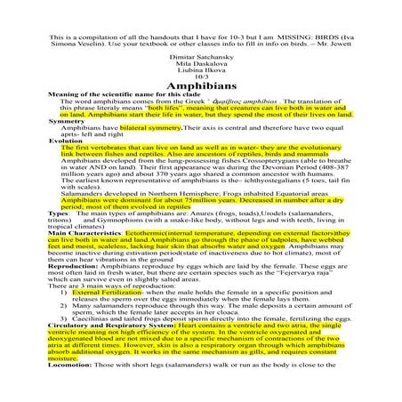 10 3 all handouts animal diversity 2010 jewett edit