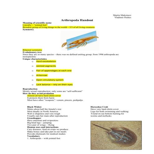10 8 all handouts animal diversity 2010 jewett edit