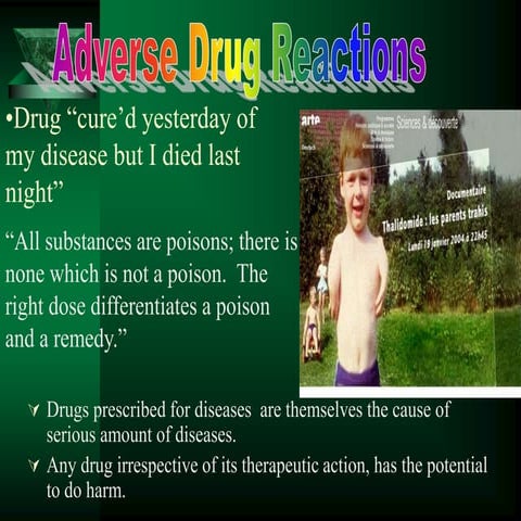 Adverse Drug Reactions (ADR): Types, Classification & Examples ...
