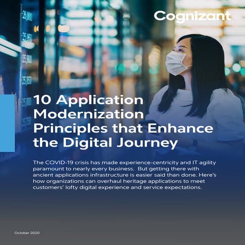 10 Application Modernization Principles that Enhance the Digital Journey