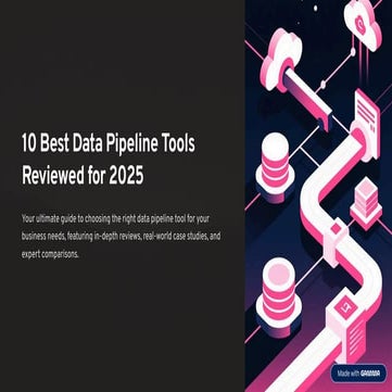The Best Data Pipeline Tools in 2025: Automating Your Data Stack