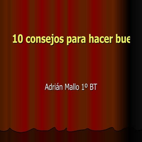 10 Consejos Para Hacer Buenas Fotos