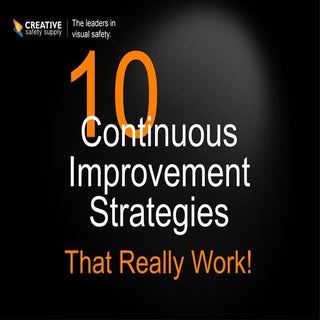 10 Continuous Improvement Strategie...
