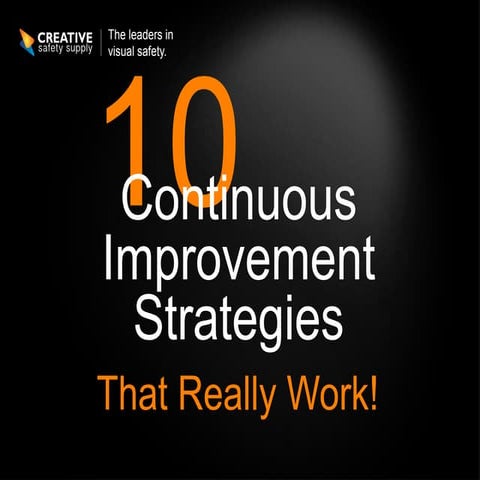 10 Continuous Improvement Strategies That Work