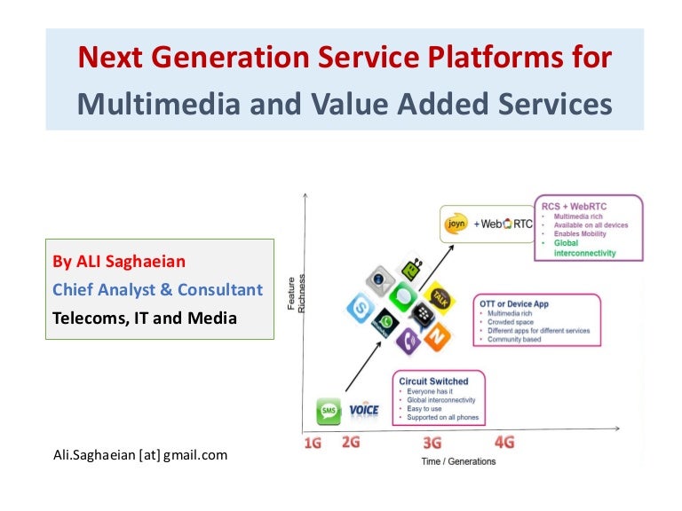 Next Generation Service Platforms for Multimedia and Value Added Serv???