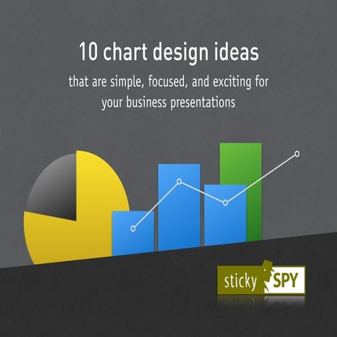 10 design ideas of simple and exciting charts for business ...