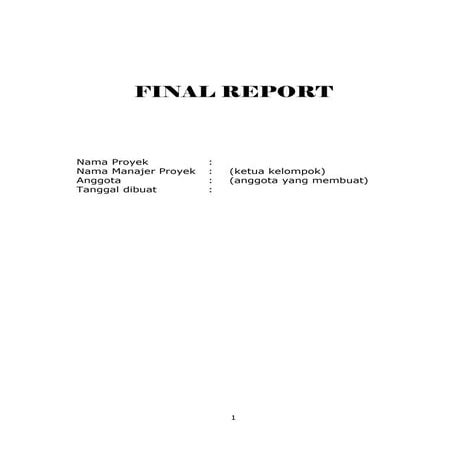 10. final report | DOC
