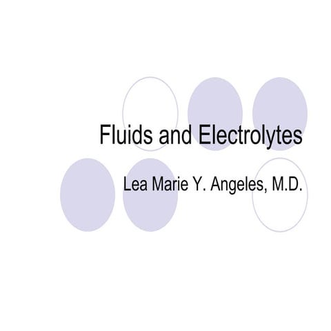 10. fluids and electrolytes
