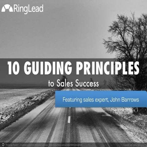 10 Guiding Principles to Sales Success