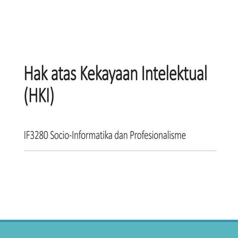 Materi HAKI (hak kekayaan intelektual).pptx