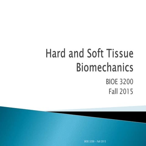 10   hard and soft tissue biomechanics