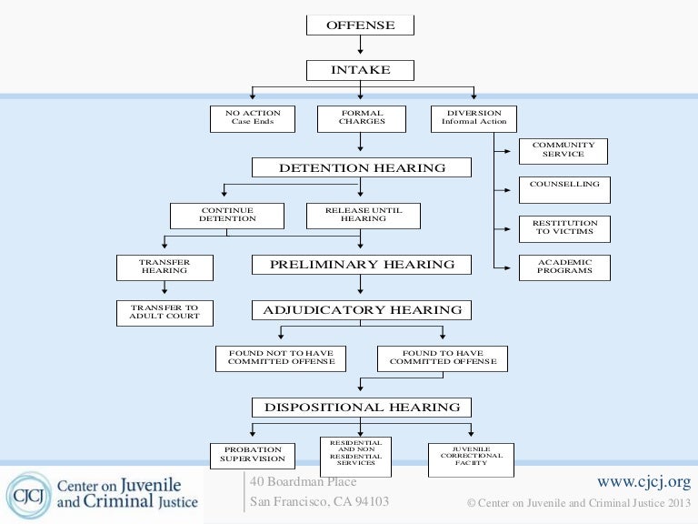 Criminal Justice Process Chart