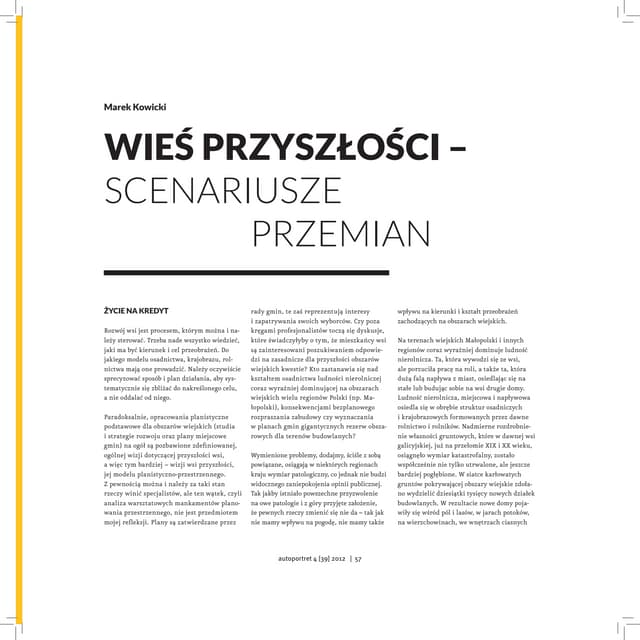 10. marek kowicki   wieś przyszłości - scenariusze przemian