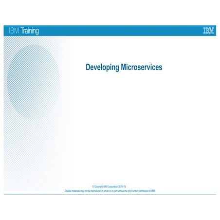 Microservices Development - ICP Workshop Batch II