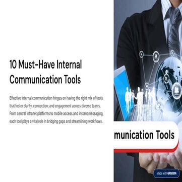 10 Must-Have Internal Communication Tools
