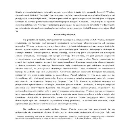 10.Pierwociny herezji