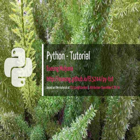 Python Tutorial | PPT