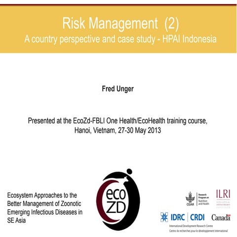 Risk management: Part 2