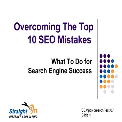 10 Seo Mistakes