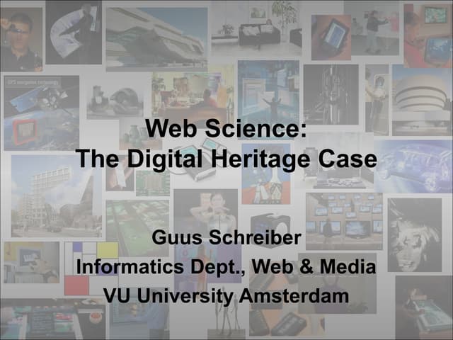 Web Science: the digital heritage case