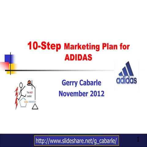 10 step marketing plan for adidas gerry cabarle