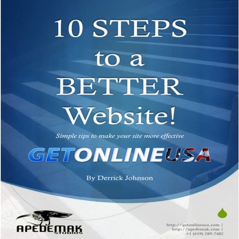 10 Steps to a BETTER Website!