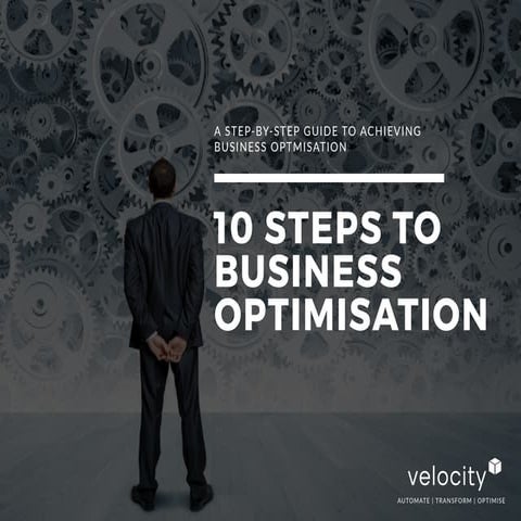 10 Steps To Business Optimisation