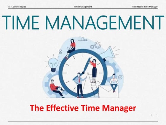 Time blocking your calendar | PPT