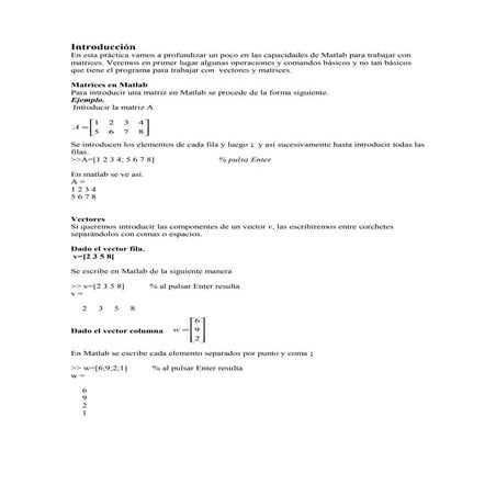 Matrices en excel1 | PDF