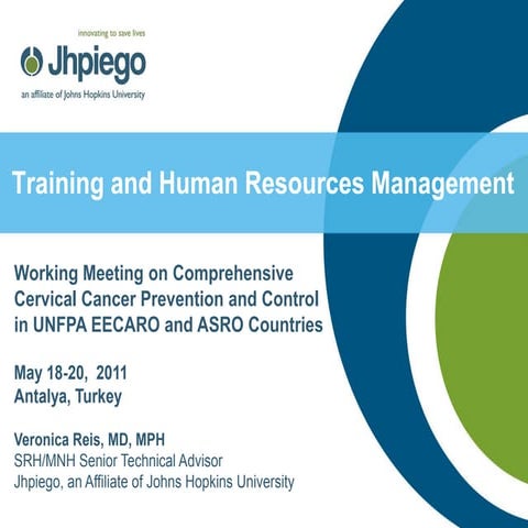 Training and Human Resources Management