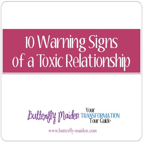 10 Warning Signs of a Toxic Relationship | PDF