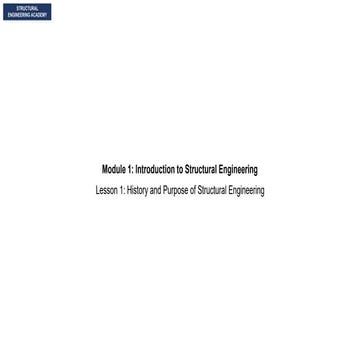 Comprehensive History and Fundamentals of Structural Engineering | PDF