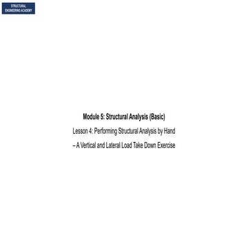 Comprehensive Guide to Hand-Performed Structural Analysis for Multi ...