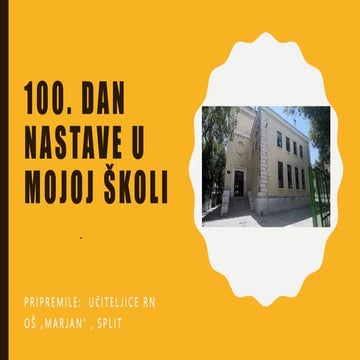 100. dan nastave