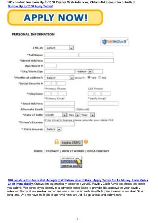 Cash advance in new jersey picture 9
