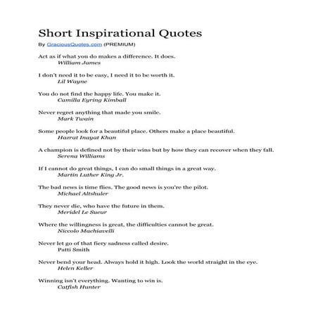 Motivational quotes for students | PDF